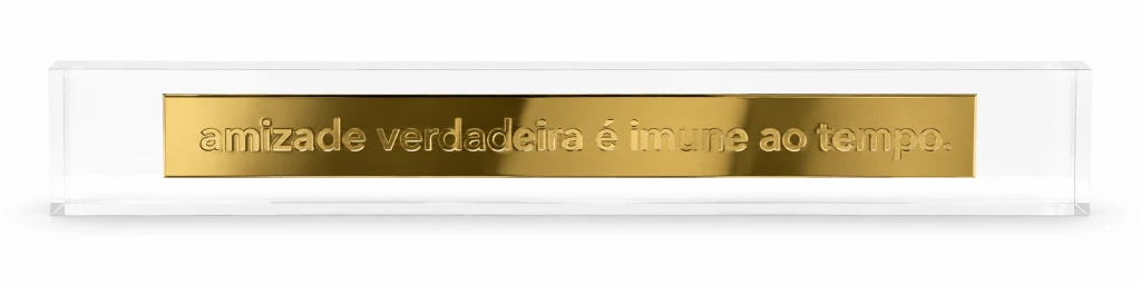 Régua: Amizade verdadeira é imune ao tempo