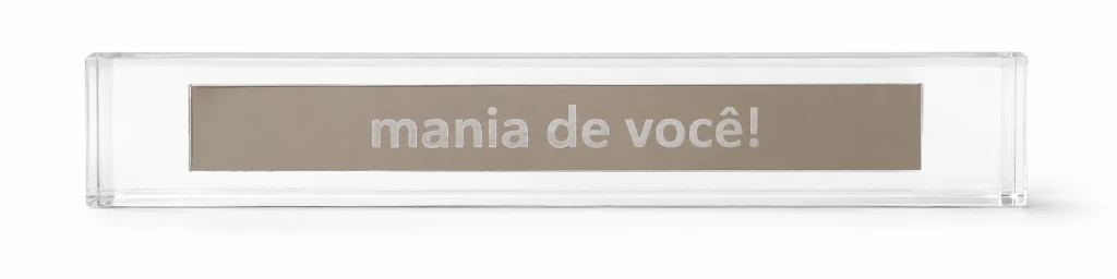 Régua: Mania de você!