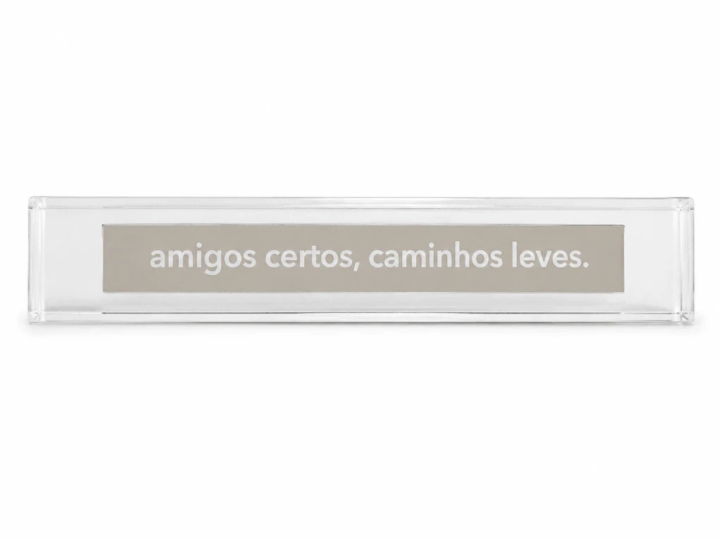 Régua: Amigos certos, caminhos leves