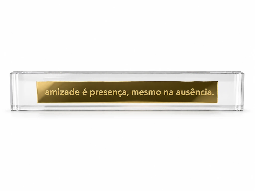 Régua: Amizade e presença, mesmo na ausência