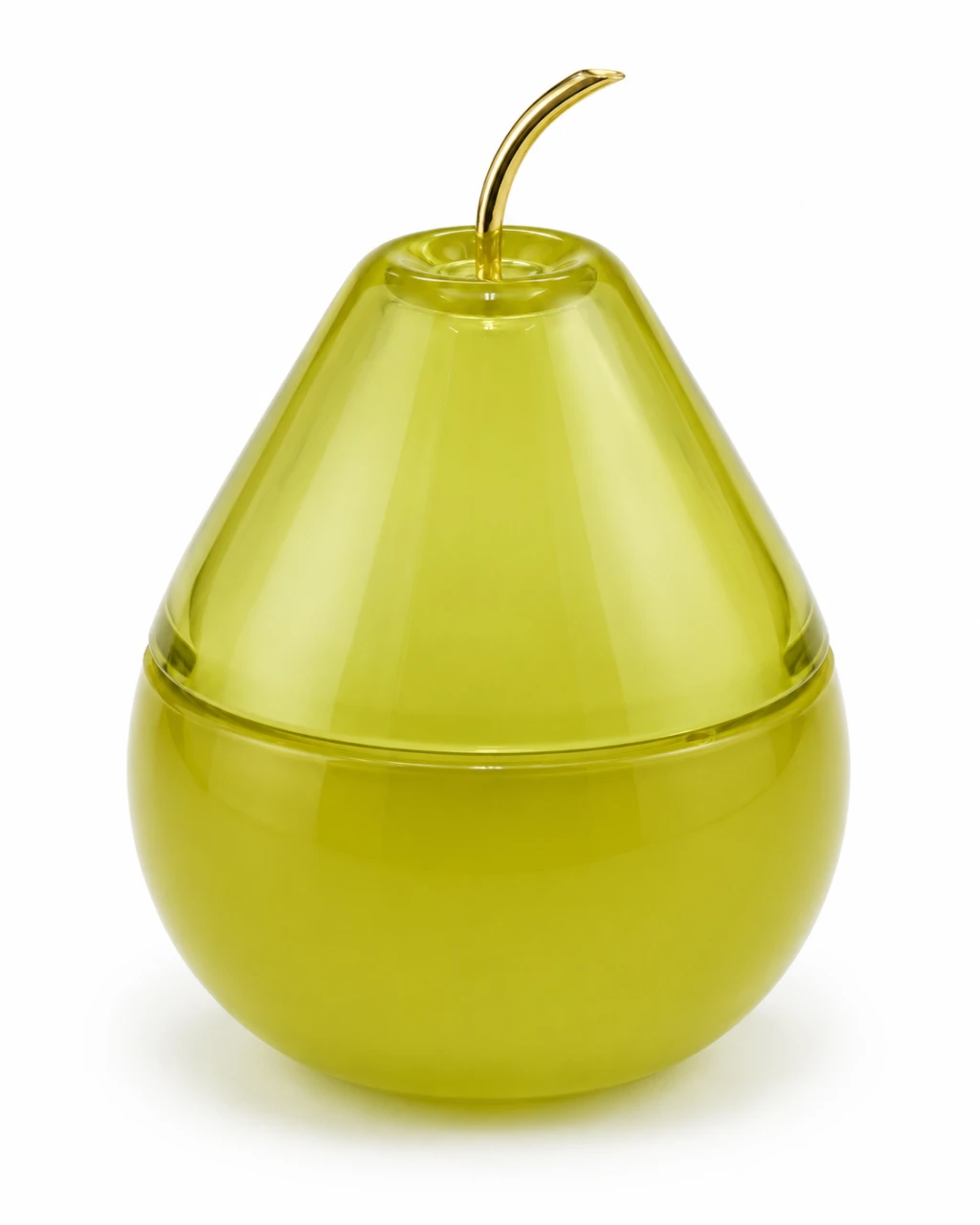Pote pêra verde limão
