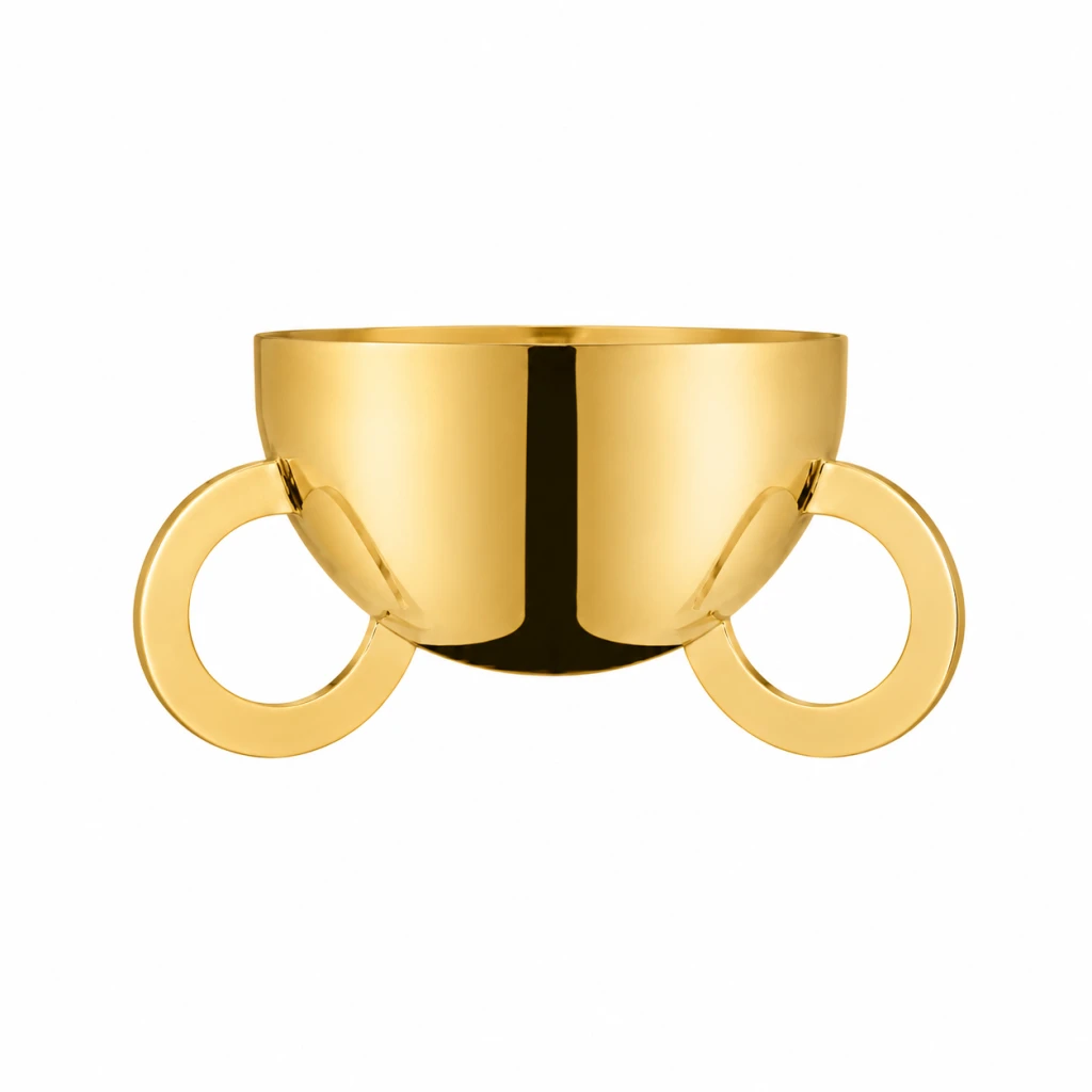 Bowl OLYMPIA pequeno ouro