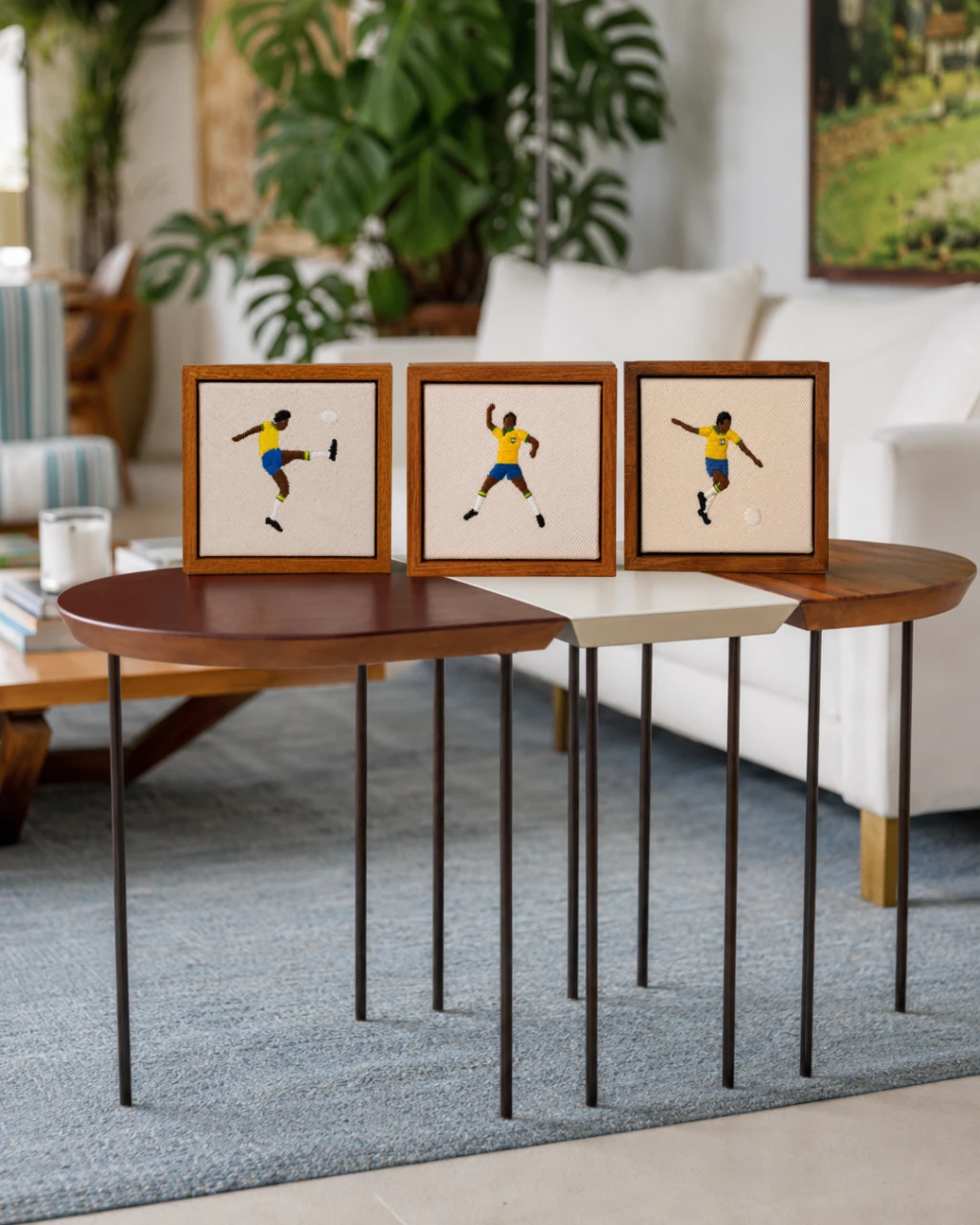 MINI QUADRO FUTEBOL: PELÉ II