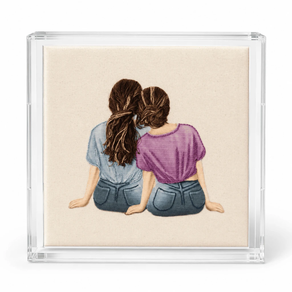 Quadrinho DUAS MENINAS
