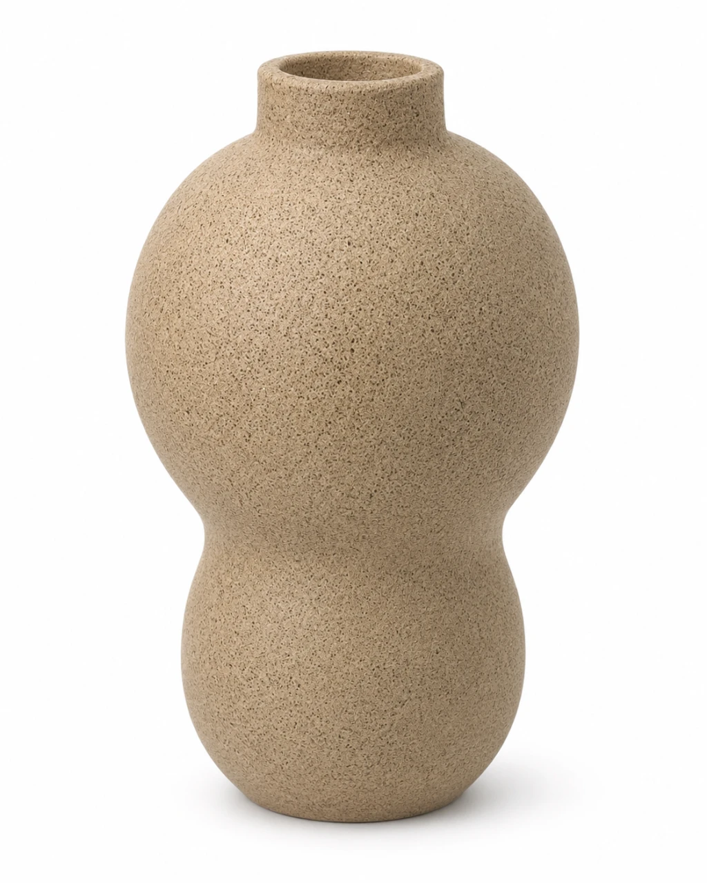 Vaso Silhueta Serie 01 P areia