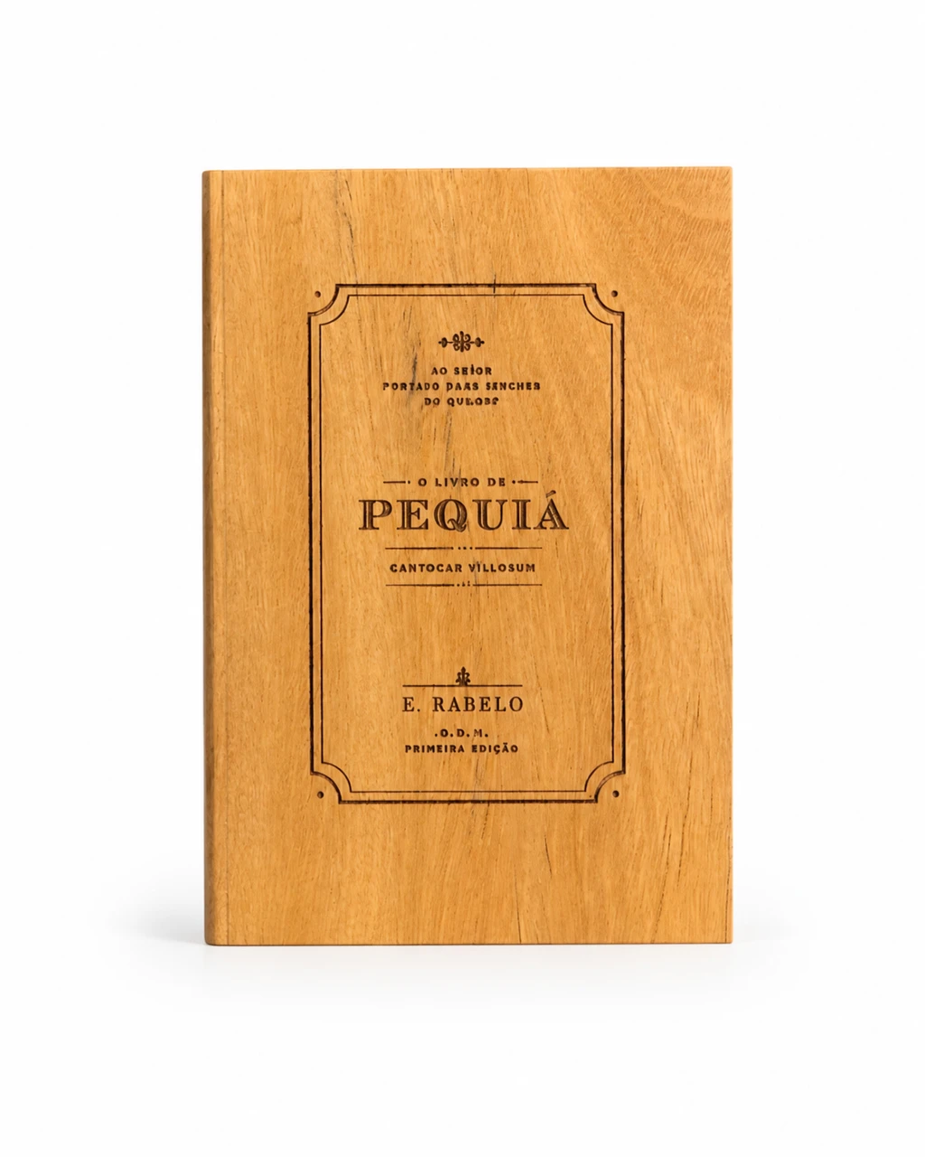Xiloteca Literária: Livro Pequiá 