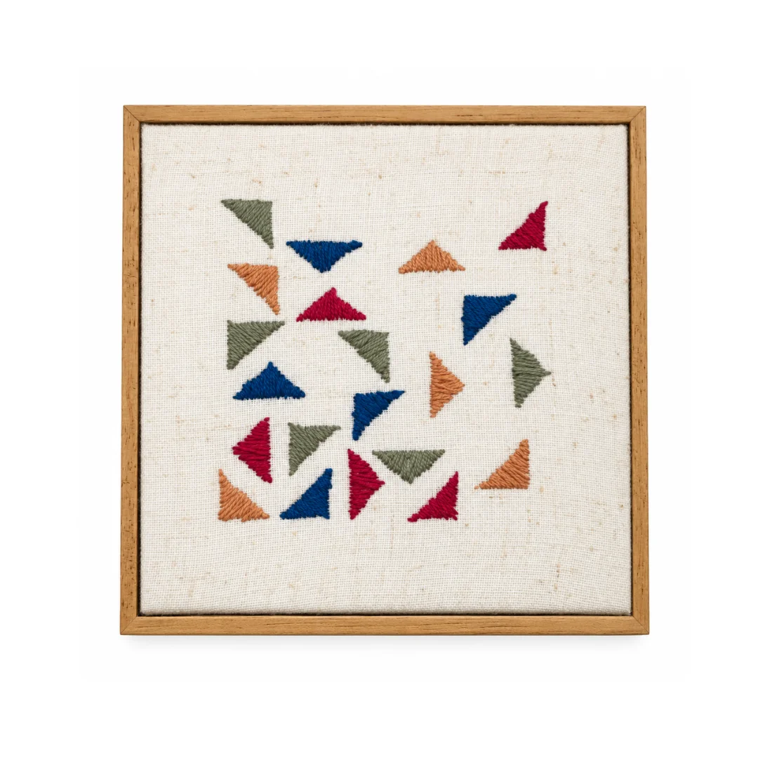 Quadro Bordado (Coleção Rítmos)